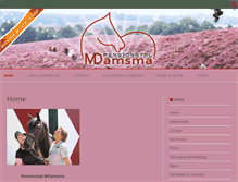 Tablet Screenshot of mdamsma.nl